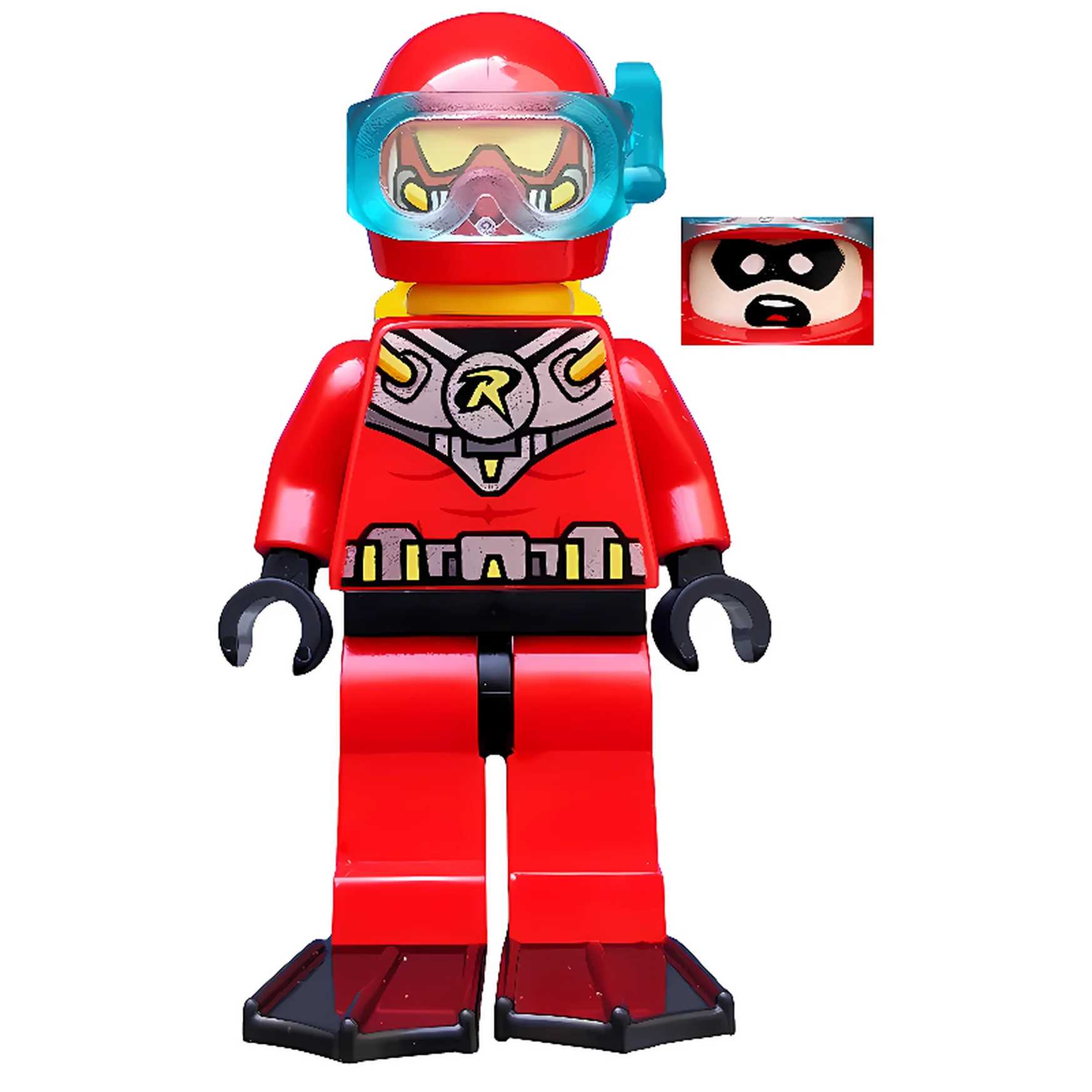 Изображение товара Фигурка LEGO Super Heroes Scuba Robin - коллекционный минифигурный герой Изображение товара Фигурка LEGO Super Heroes Scuba Robin - коллекционный минифигурный герой