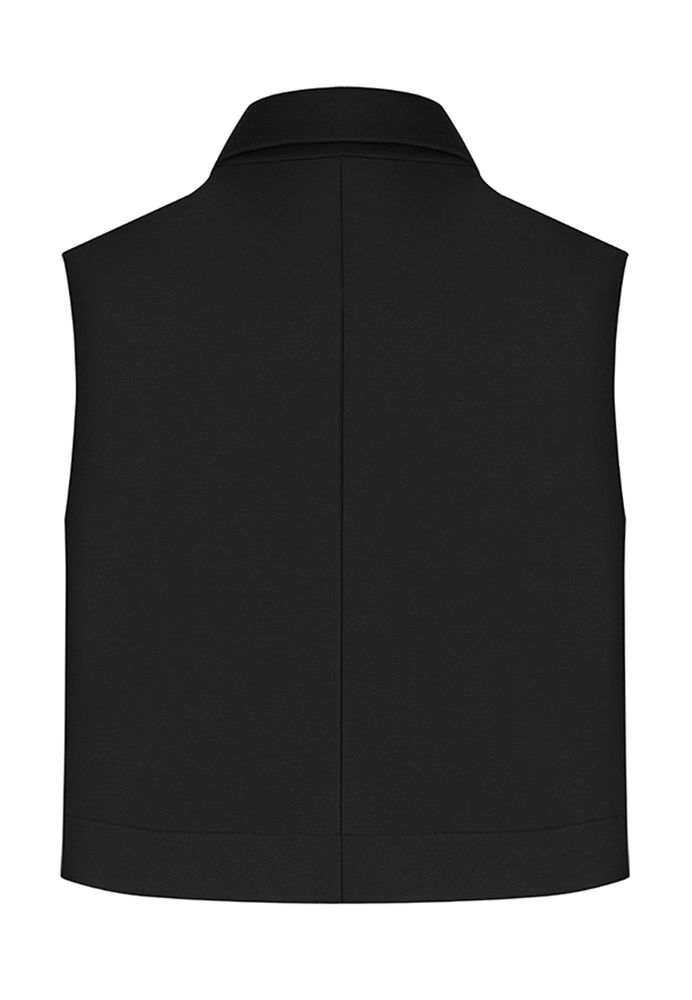 Жилет Stylish AMADEO AV-1086-черный - фото 2