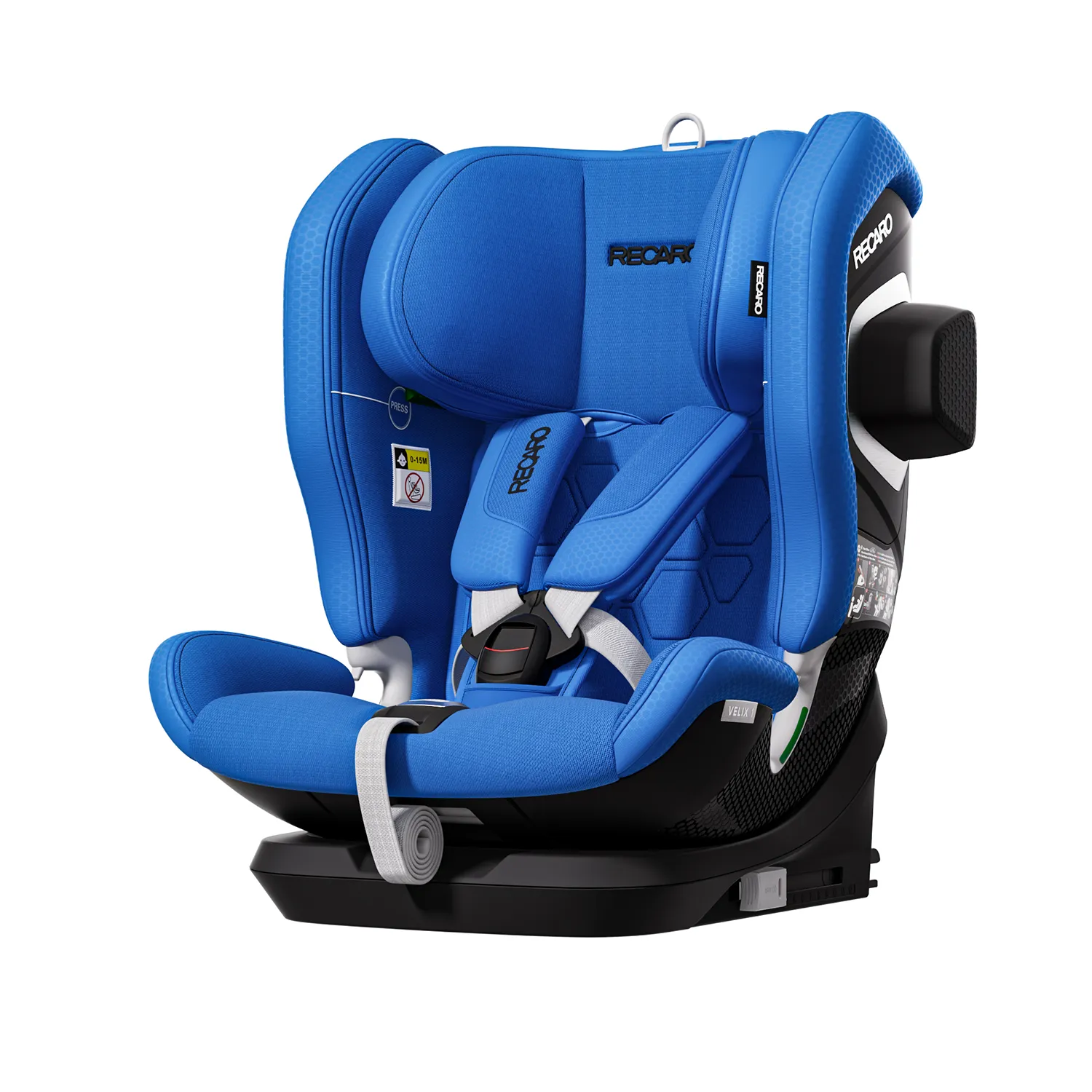 Автокресло Recaro Velix 1 Isofix 1/2/3 (9-36 кг) синий - фото 3