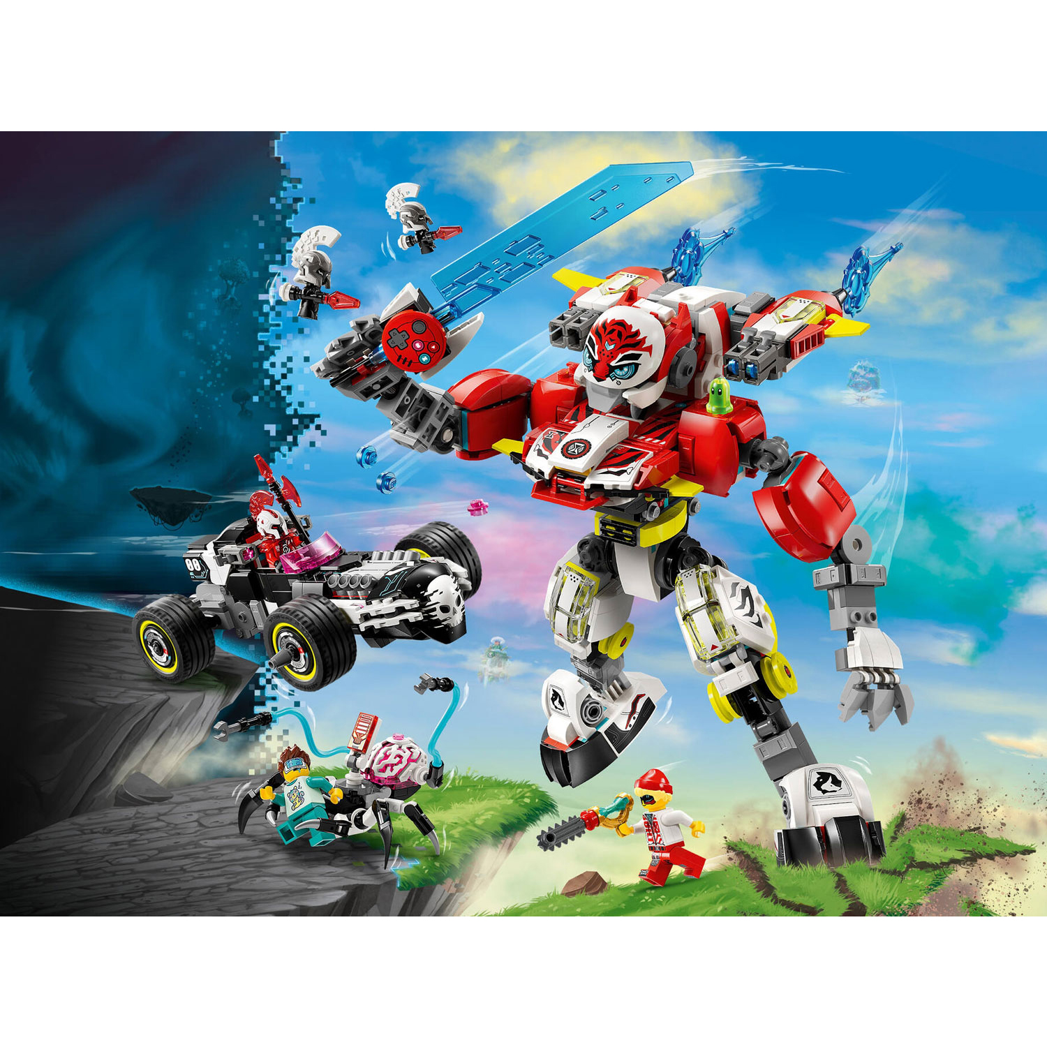 Конструктор LEGO DREAMZzz Робот-тигр Купера 1006 дет. - фото 7
