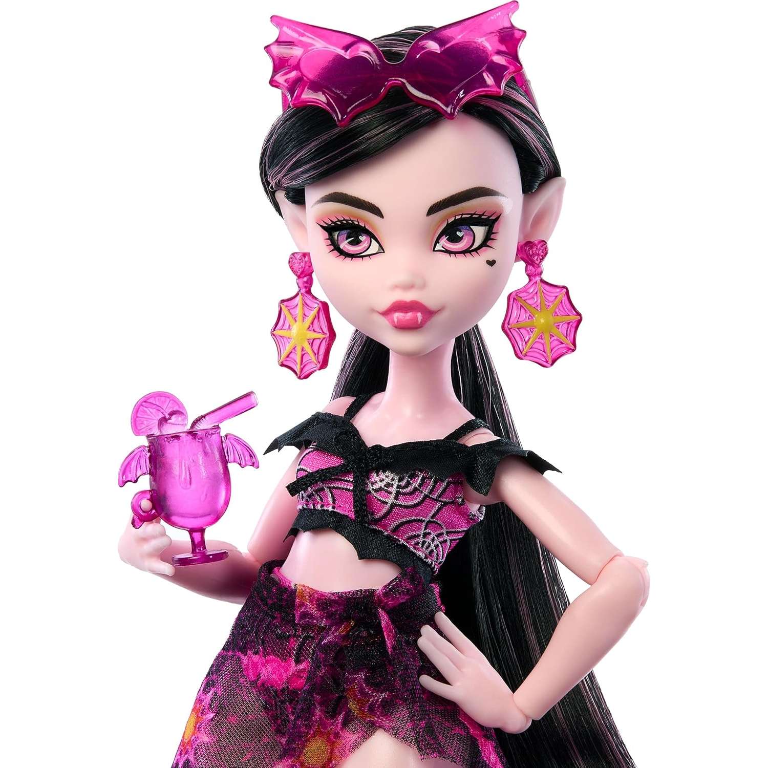 Кукла модельная Monster High Spring Break Draculaura HRP66 - фото 3