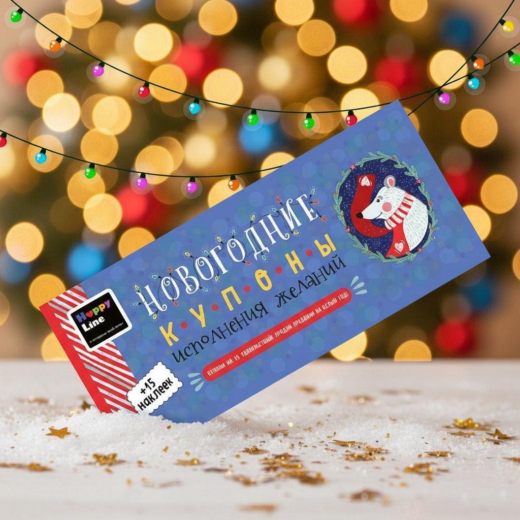 Новогодние купоны HappyLine для детей - фото 1