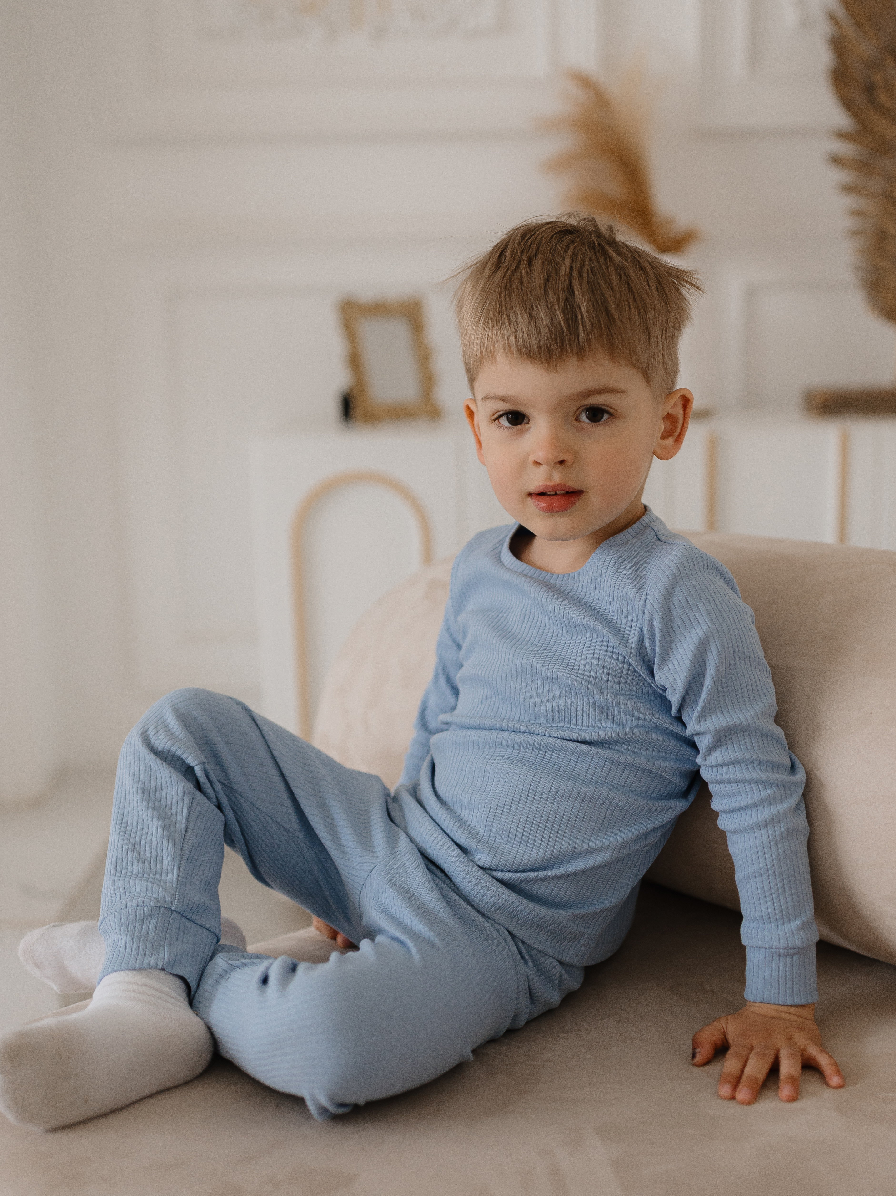 Пижама Alisse dreams ПКБРБ0034/голубой - фото 1