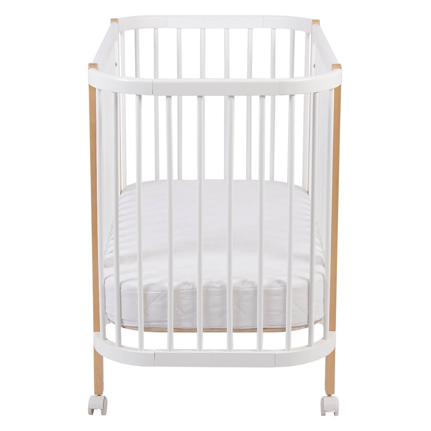 Кровать детская Polini kids Simple 350 Белый-Натуральный - фото 10