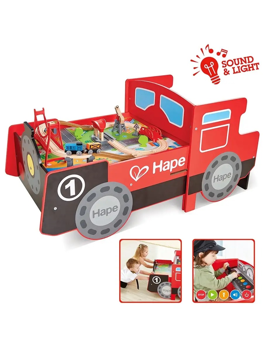 Набор железнодорожный Hape E3769_HP - фото 7