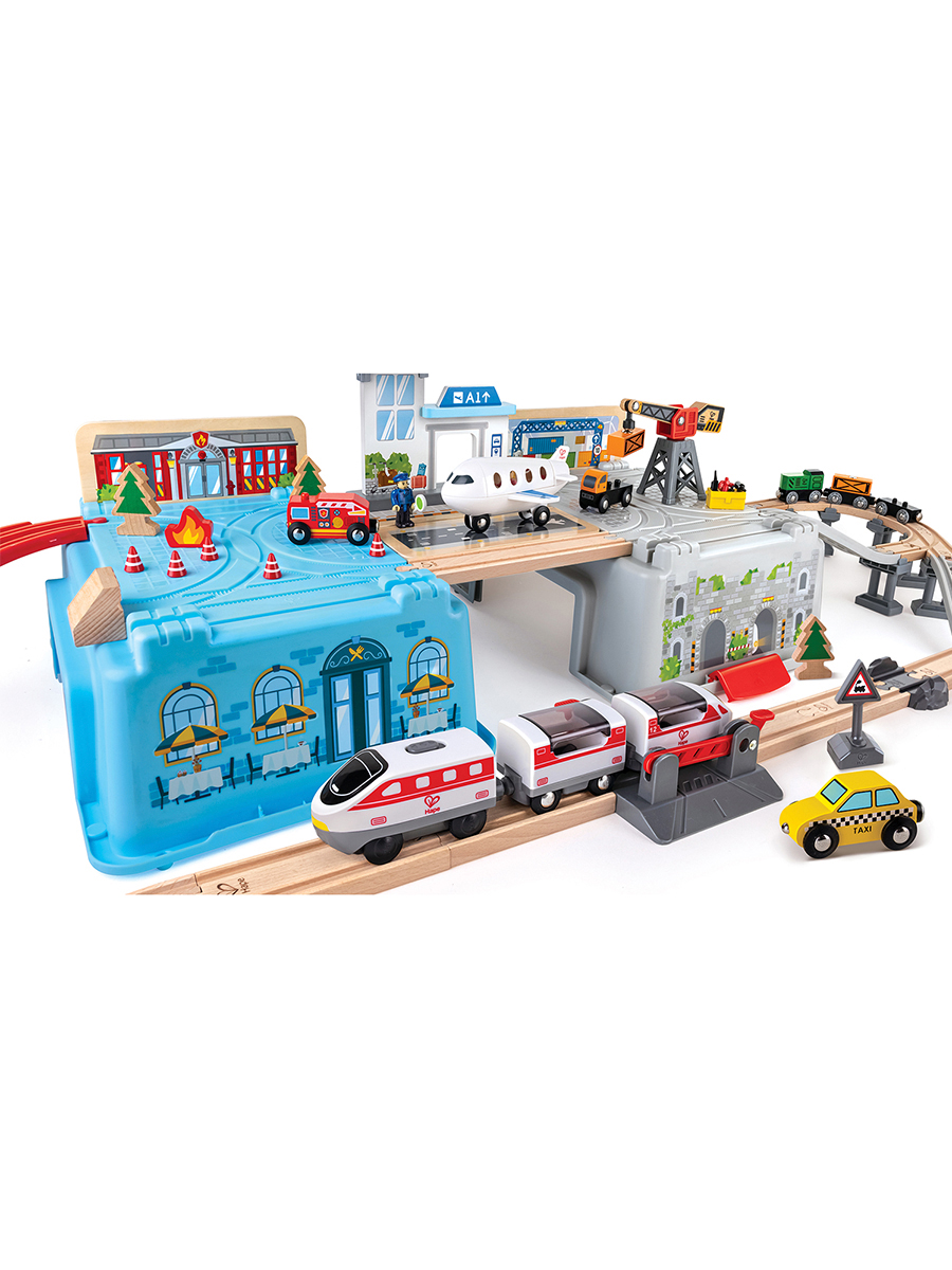 Набор железнодорожный Hape E3773_HP - фото 7