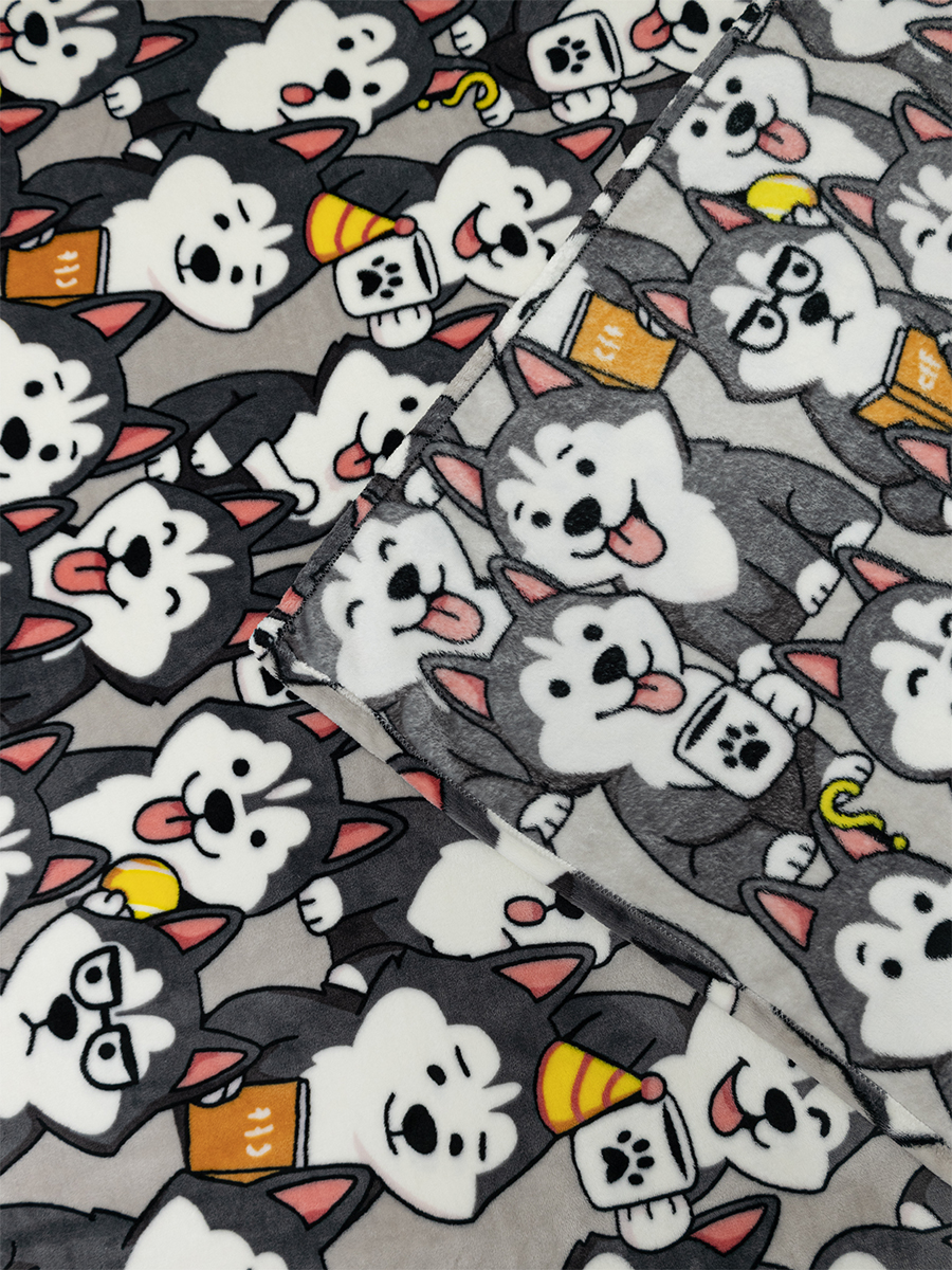 Покрывало BRAVO Хаски 150 x 200 см велсофт - фото 14