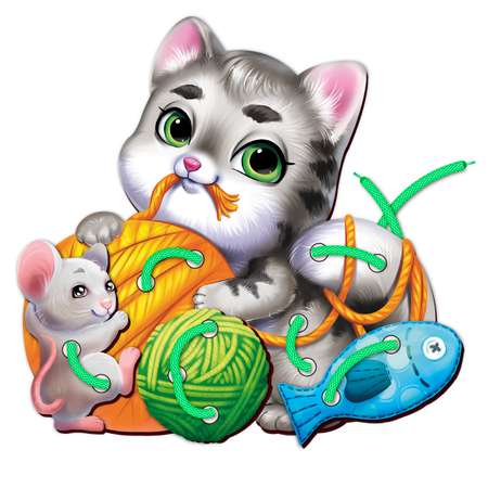 Игрушка PREZENT шнуровка