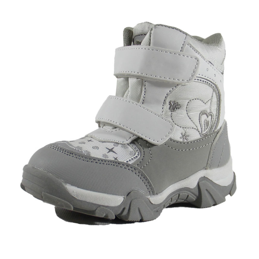 Ботинки Europen 200182-СВ EUROPEN Ботинки для девочки,бело-серый - фото 1