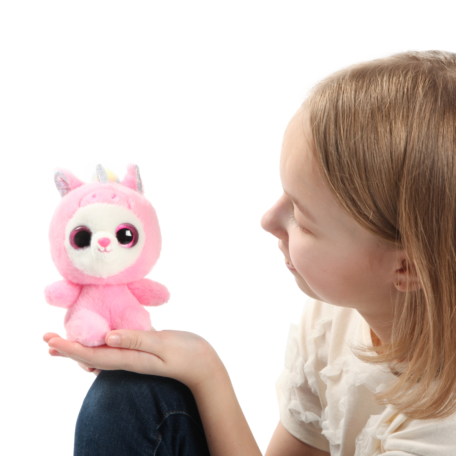 Игрушка мягкая Aurora Pammee хочет быть единорогом - фото 6