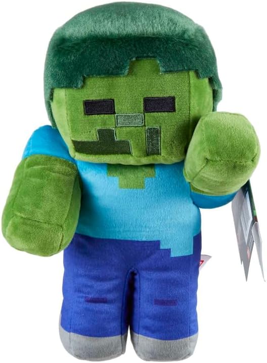 Игрушка мягкая Minecraft Зомби 20 см - фото 3