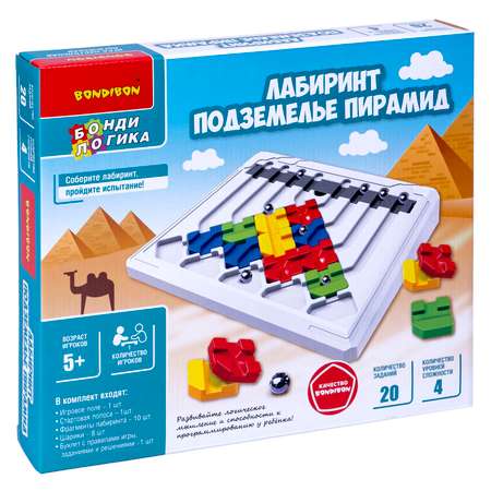 Настольная игра Bondibon логическая ПОДЗЕМЕЛЬЕ ПИРАМИД