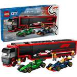 Конструктор LEGO City Грузовик с автомобилями блочный
