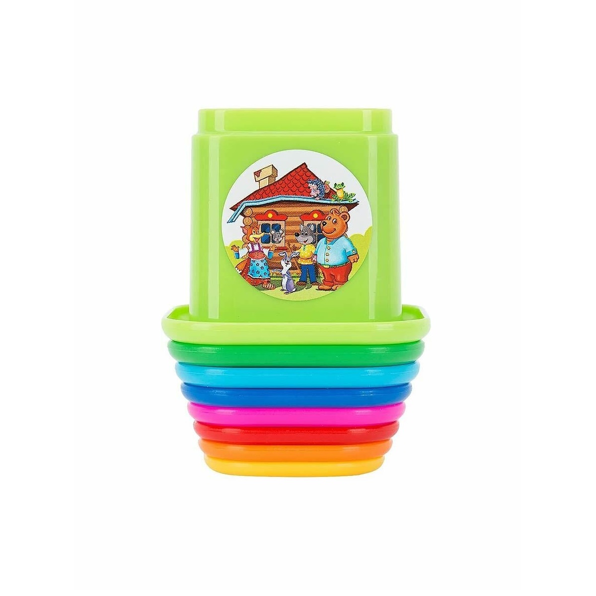 Игрушка STELLAR пирамидка 01547 "Теремок" - фото 5