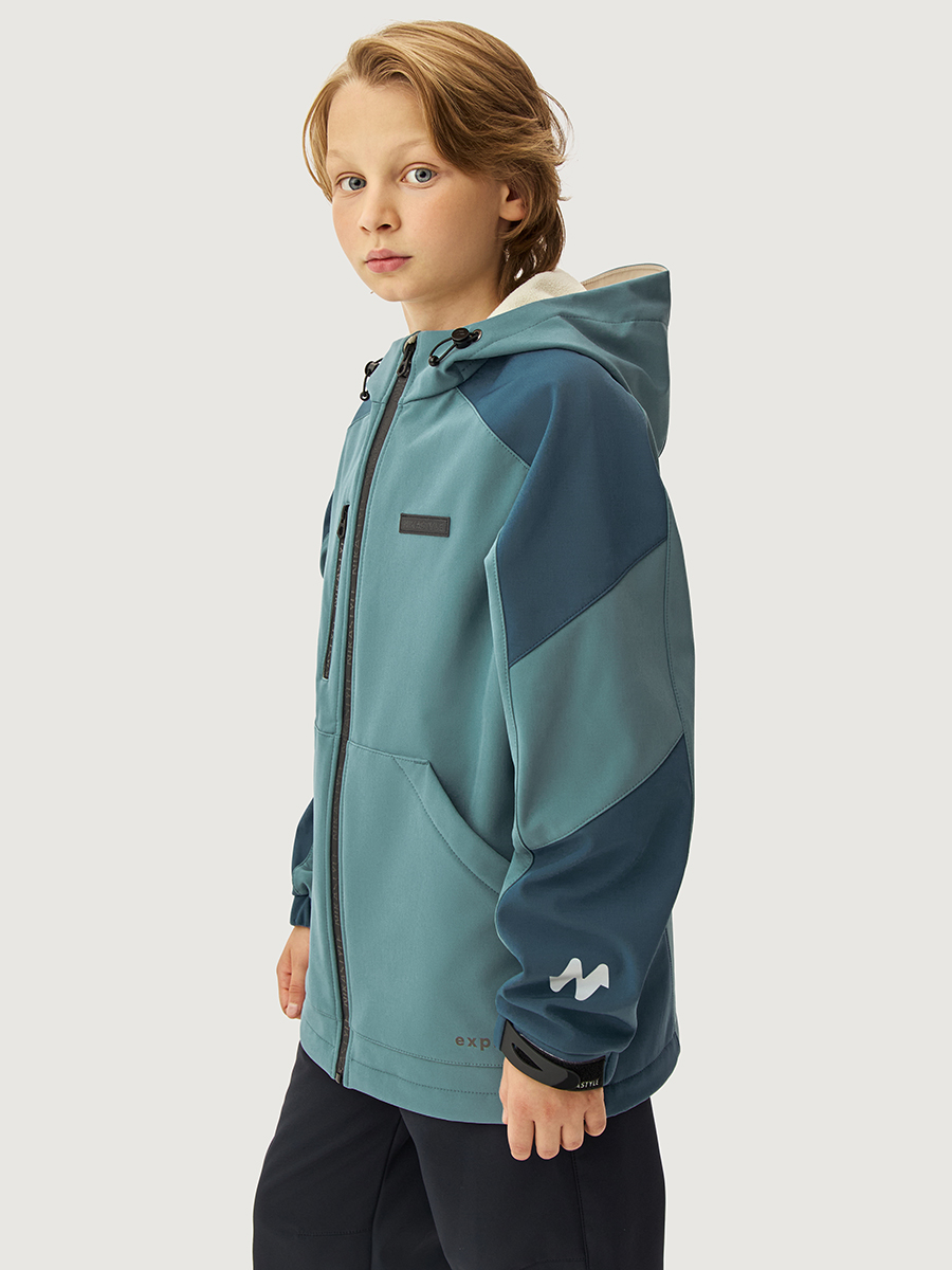 Ветровка NIKASTYLE 4л15526 мох/деним - фото 4