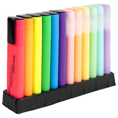 Текстовыделители Brauberg 12 цв.