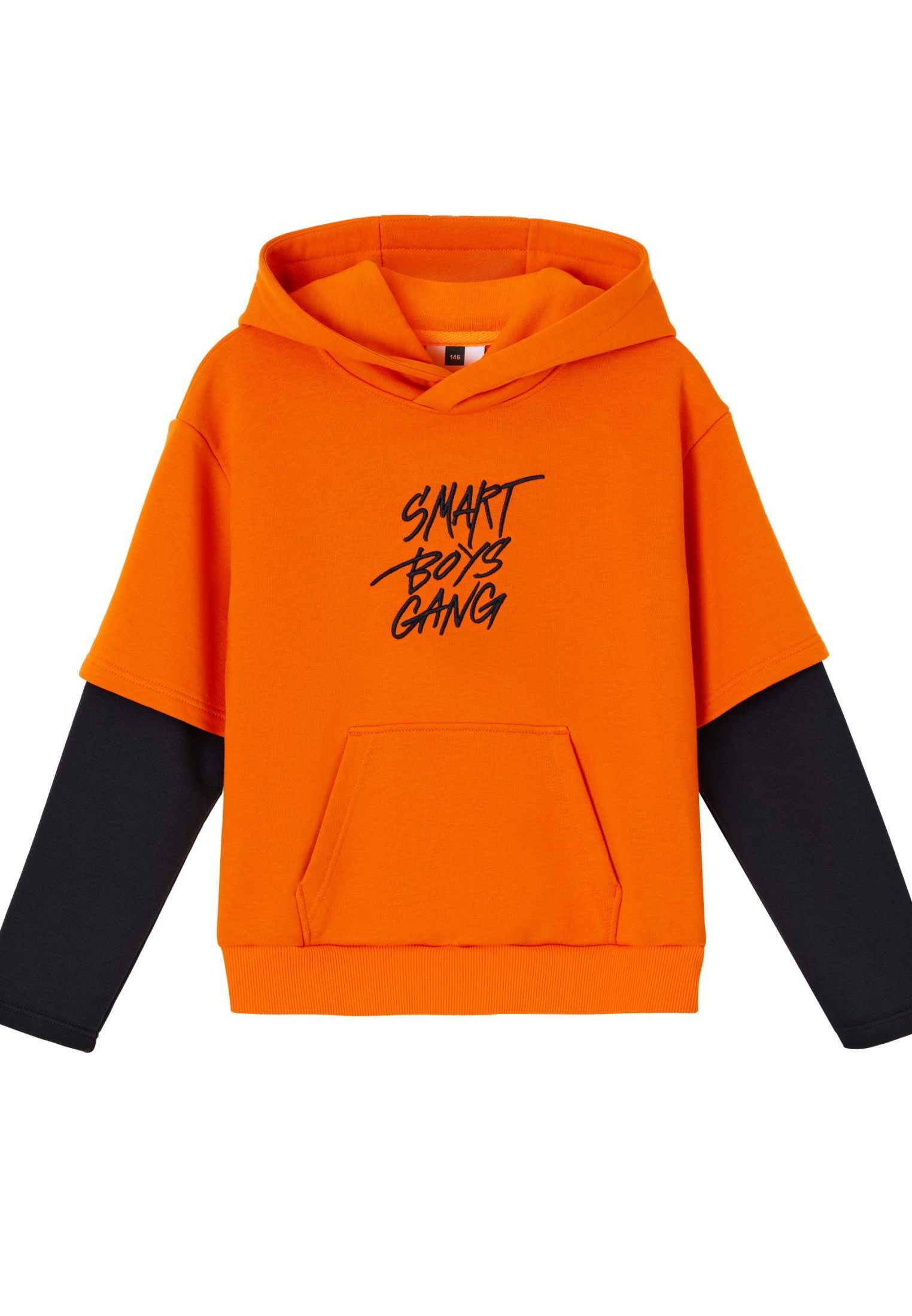 Худи Nikasport SBG29-B-ORG/BLK - фото 1