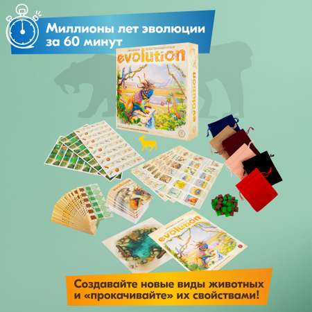 Настольная игра Правильные Игры Эволюция Естественный отбор