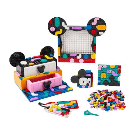Конструктор LEGO DOTS Mickey Mouse Minnie Mouse блочный