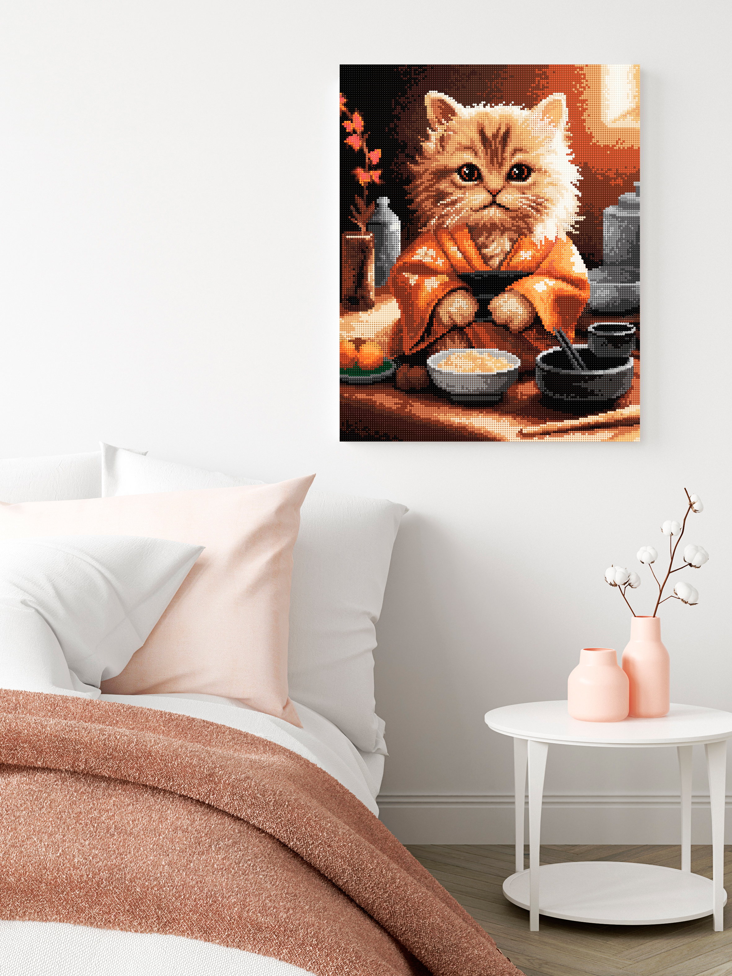 Алмазная мозаика Art sensation Котокафе в ассортименте - фото 3