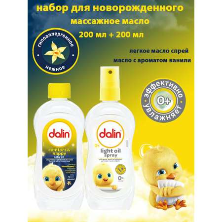 Набор средств Dalin Масло и Спрей 400 мл