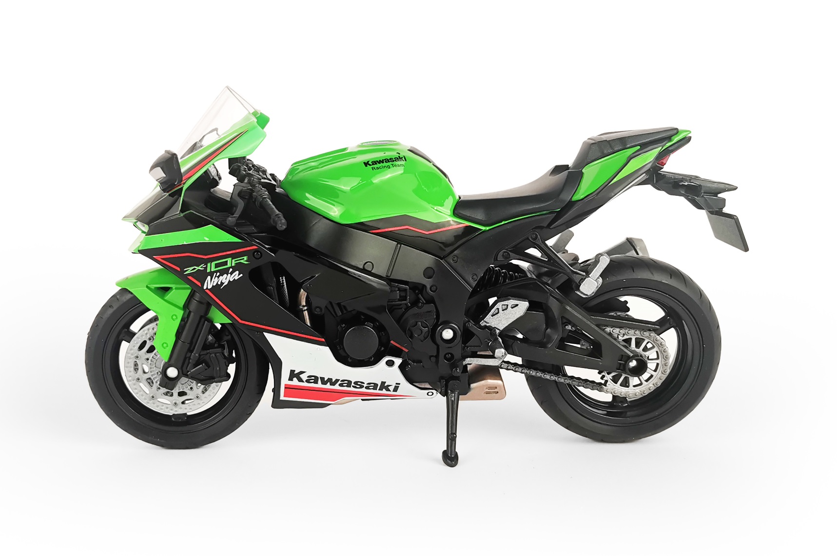 Мотоцикл Welly Kawasaki Ninja ZX-10R 1:12 62204GW - фото 4
