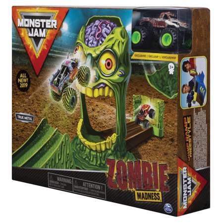 Автомобиль Monster Jam Зона Зомби 1:64