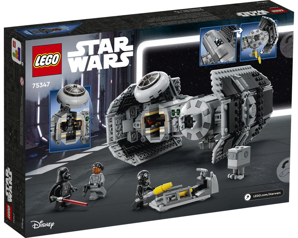 Конструктор LEGO Star Wars СИД-бомбардировщик блочный - фото 10