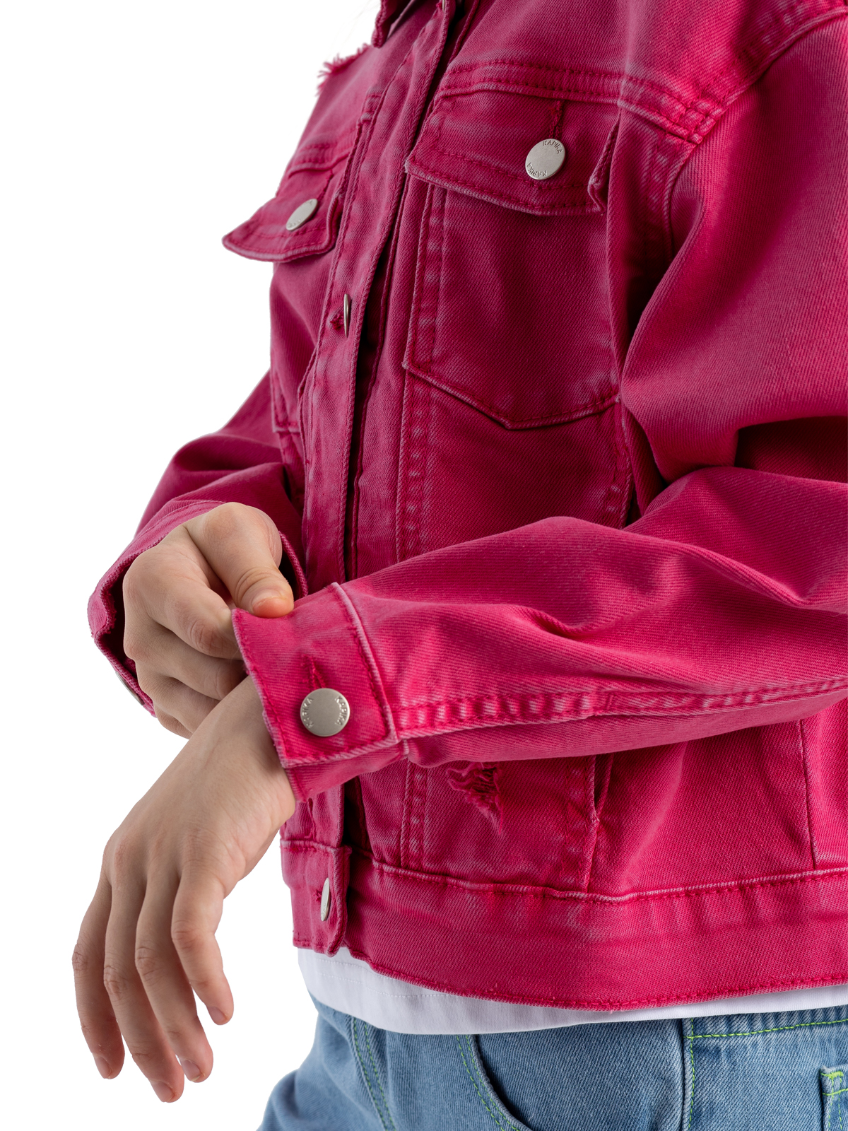 Куртка джинсовая Kapika LKGCK15-X2 - фото 4