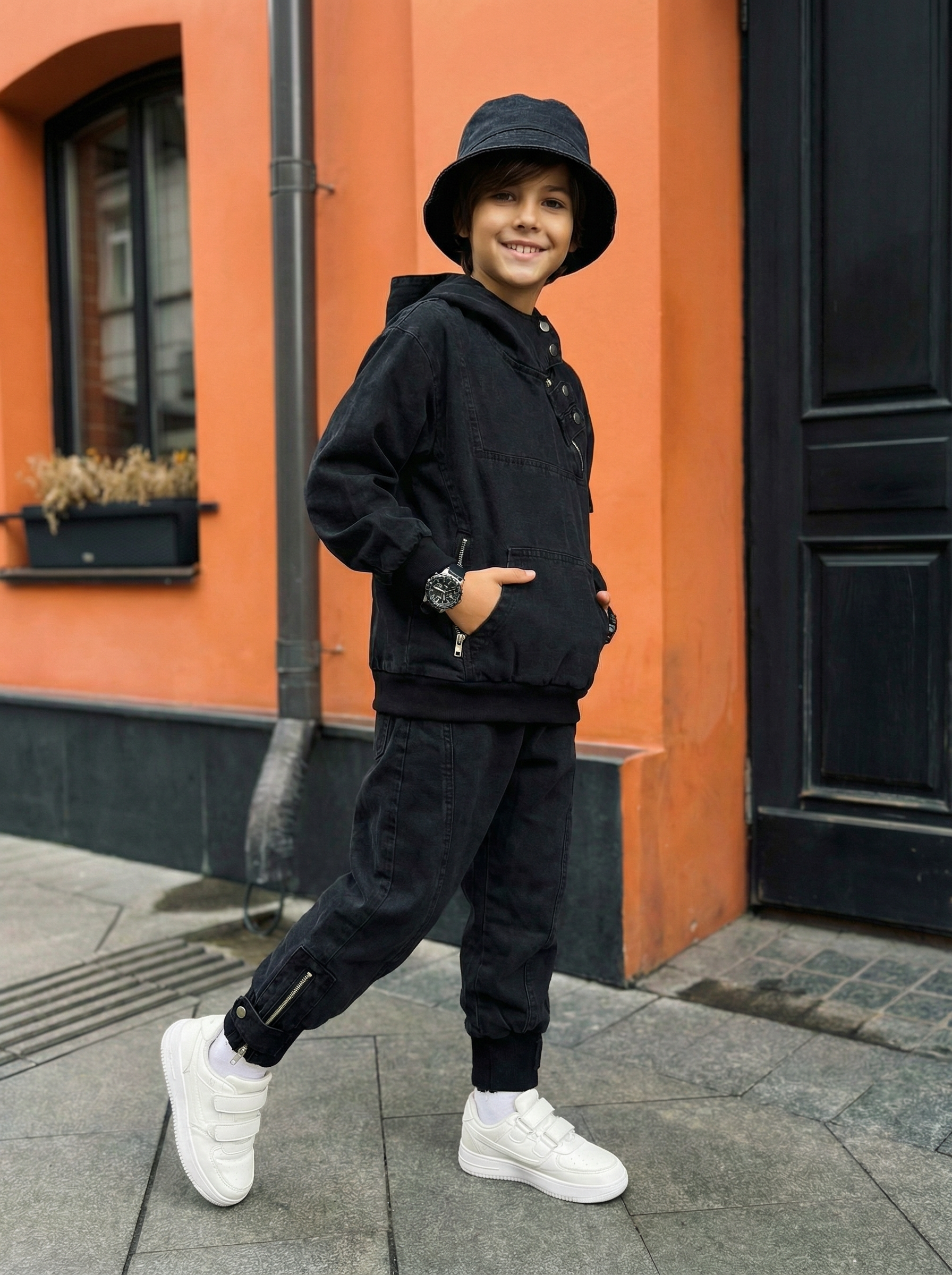 Костюм Artcher КостюмДжинс0001Черный - фото 8