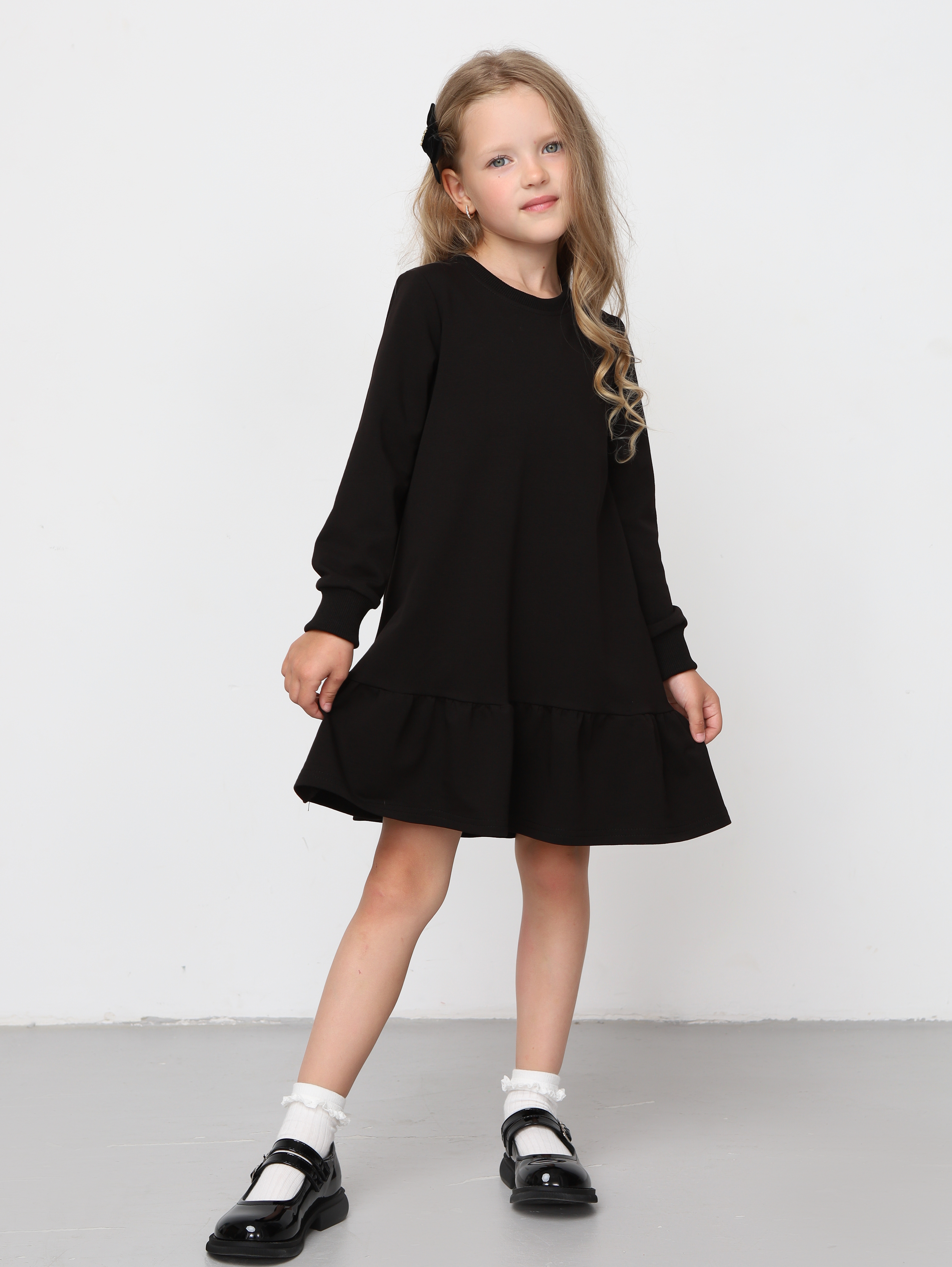 Платье Mini Me D5/черный - фото 6