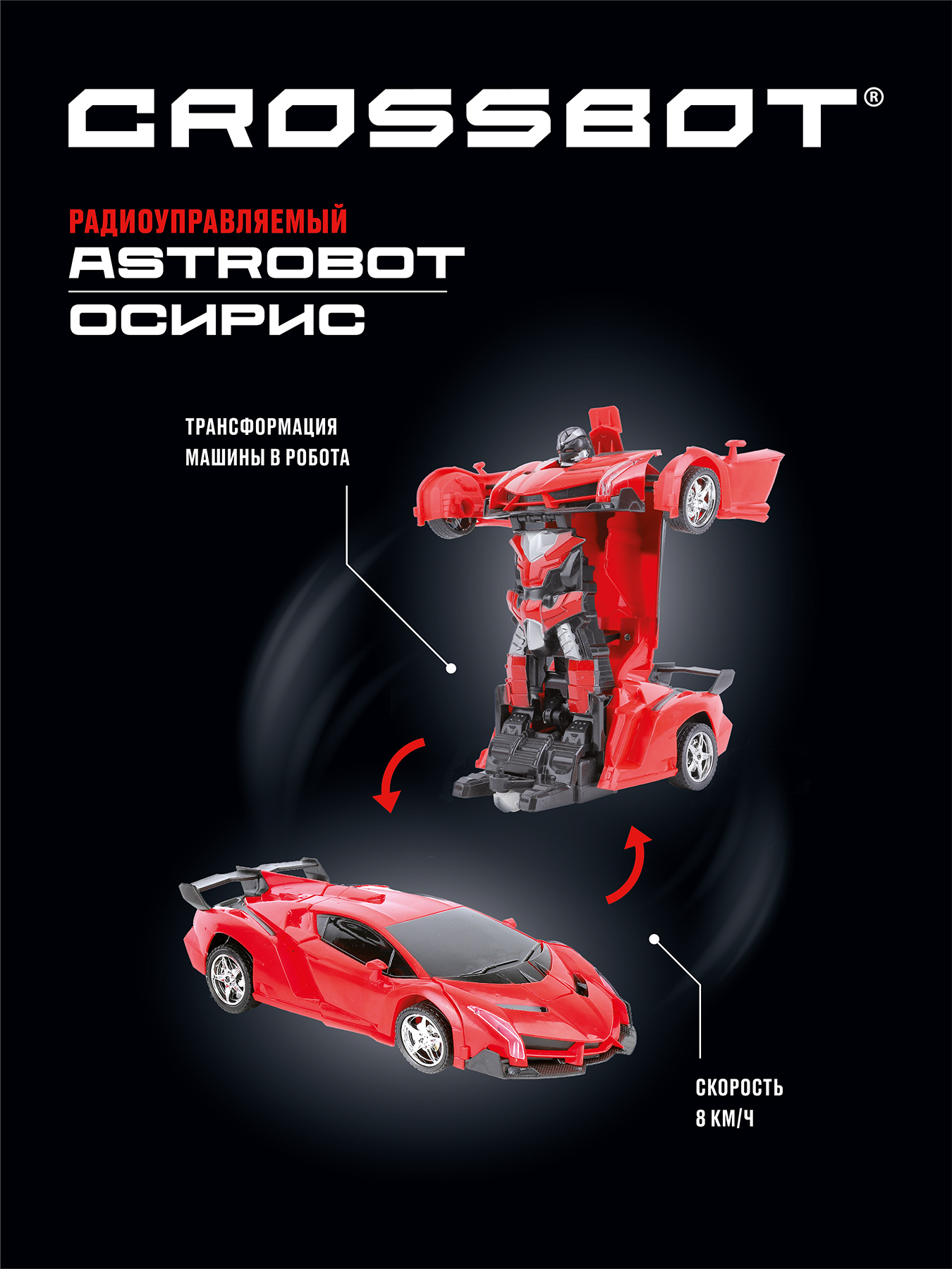 Автомобиль РУ CROSSBOT 1:24 - фото 2
