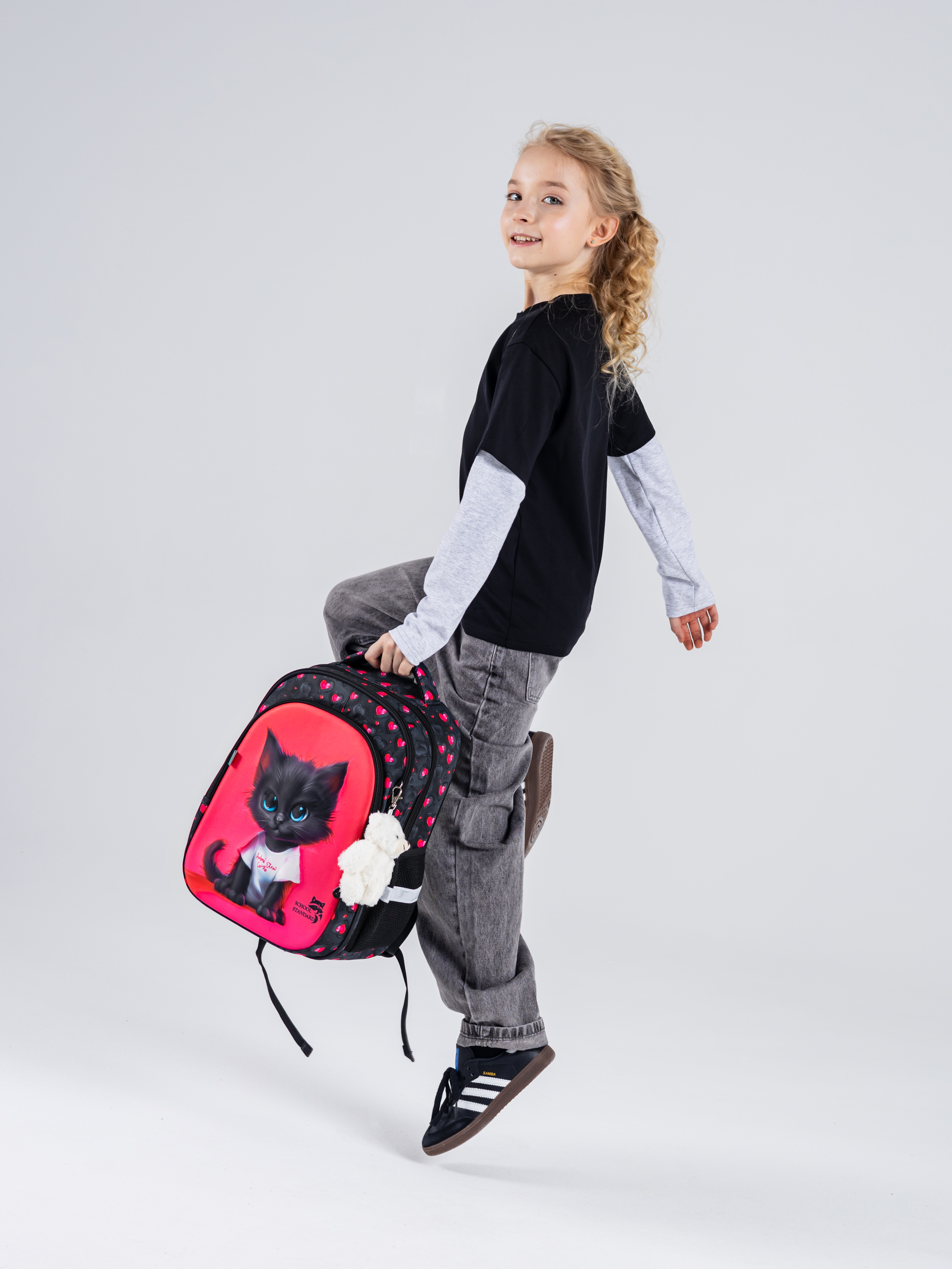 Рюкзак School Standard первокласснику набор 4 в 1 - фото 5