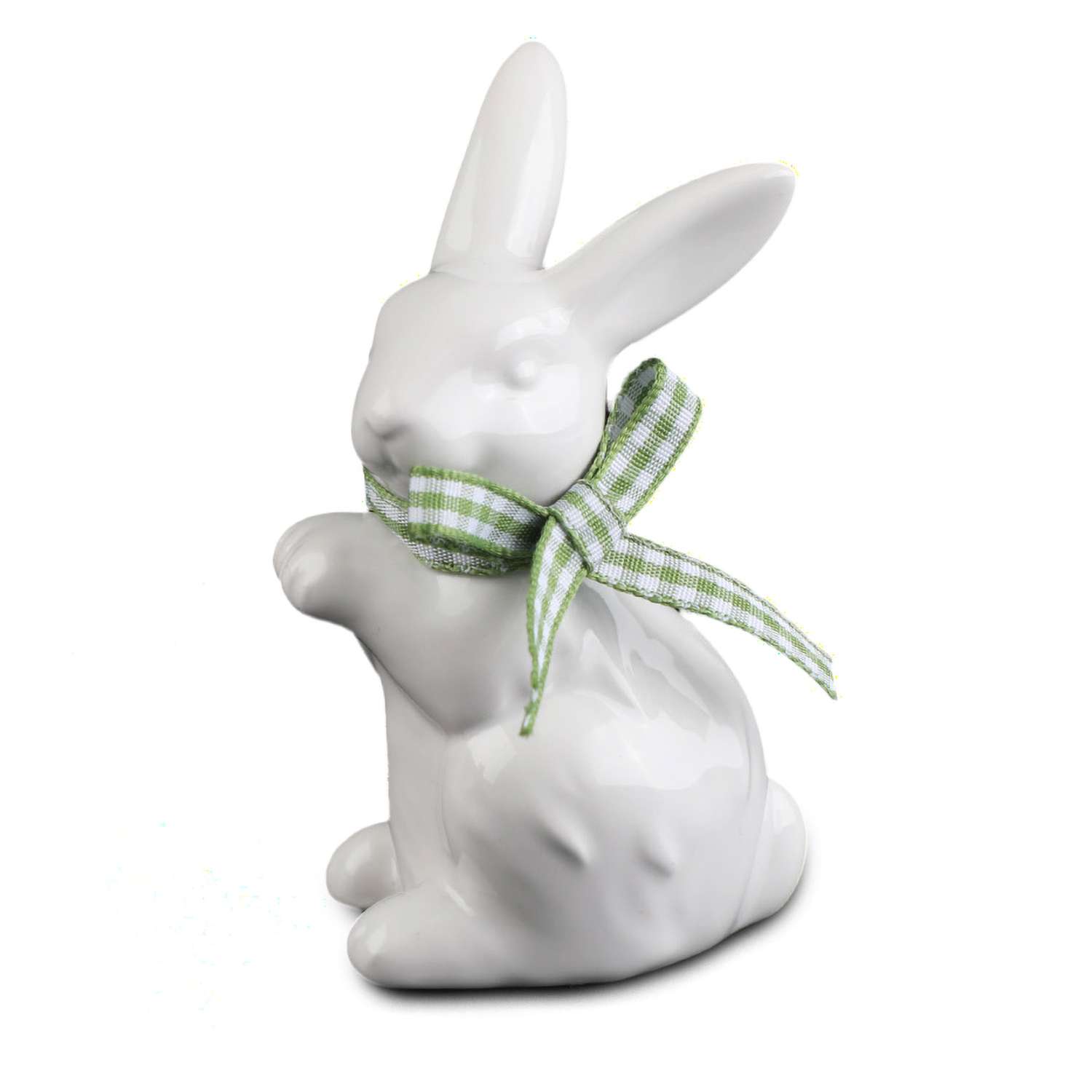 Фигурка ё кролик с бантом - фото 2