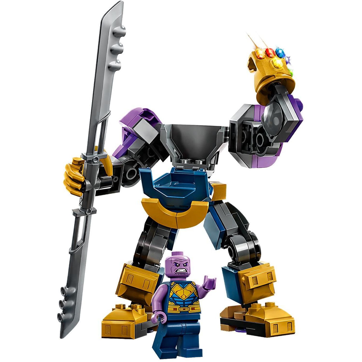 Конструктор LEGO Marvel Super Heroes Меховая броня Таноса блочный - фото 3