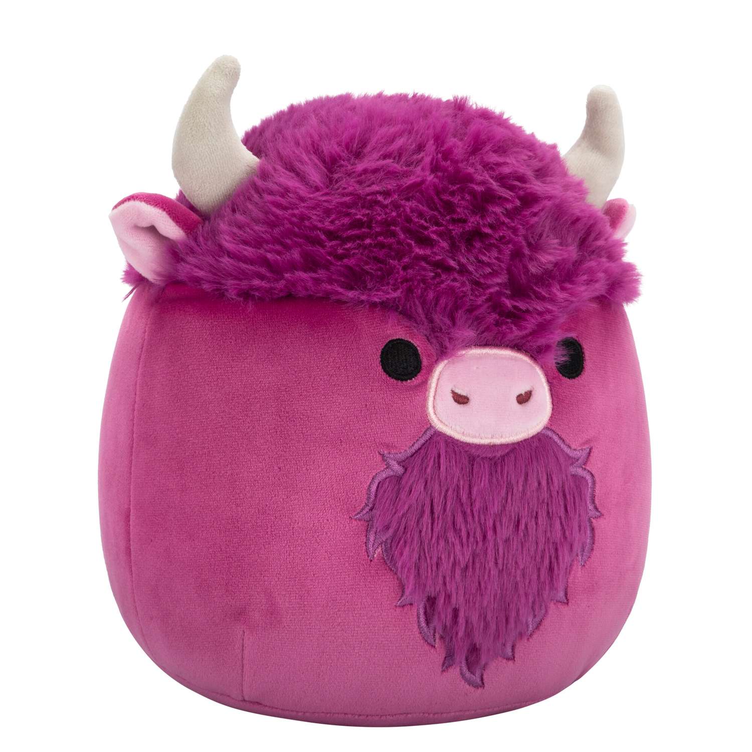 Игрушка мягкая Squishmallows Сливовый бизон - фото 5
