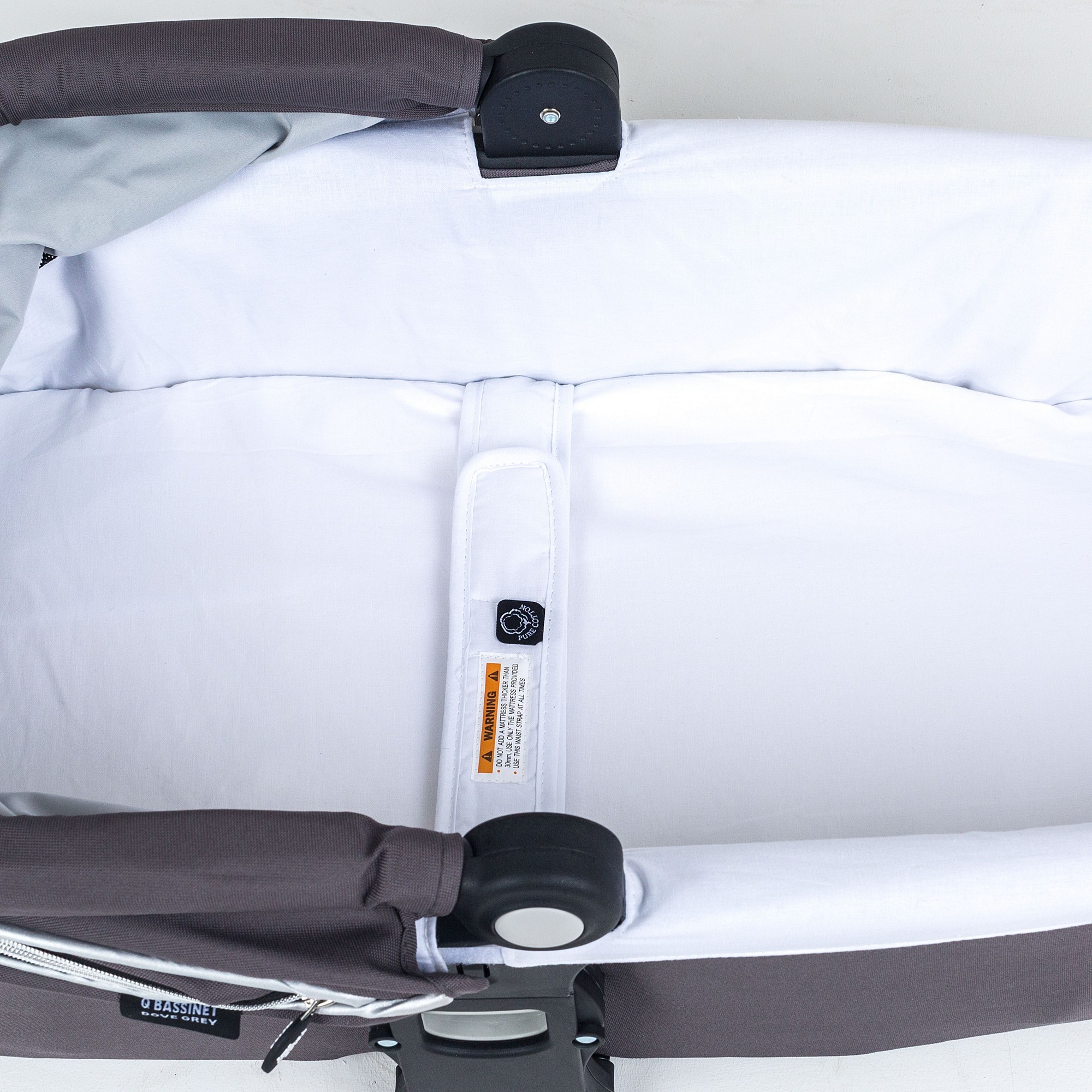Люлька Valco baby Q Bassinet для Trimod X Snap 4 Ultra Quad X/Dove Grey - фото 9