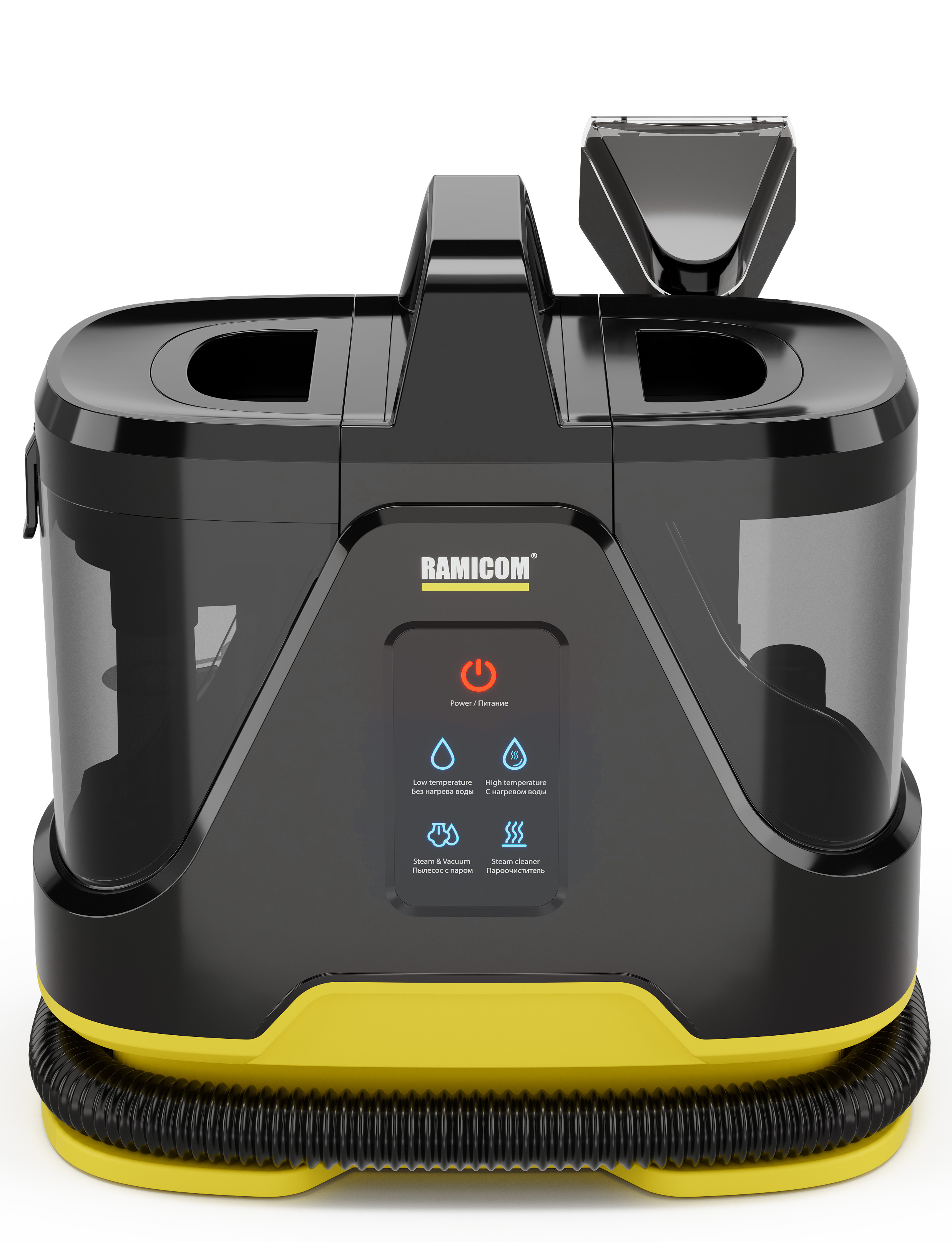 Моющий пылесос с горячим паром Ramicom RWC3500 для чистки мебели ковров авто и дома - фото 25