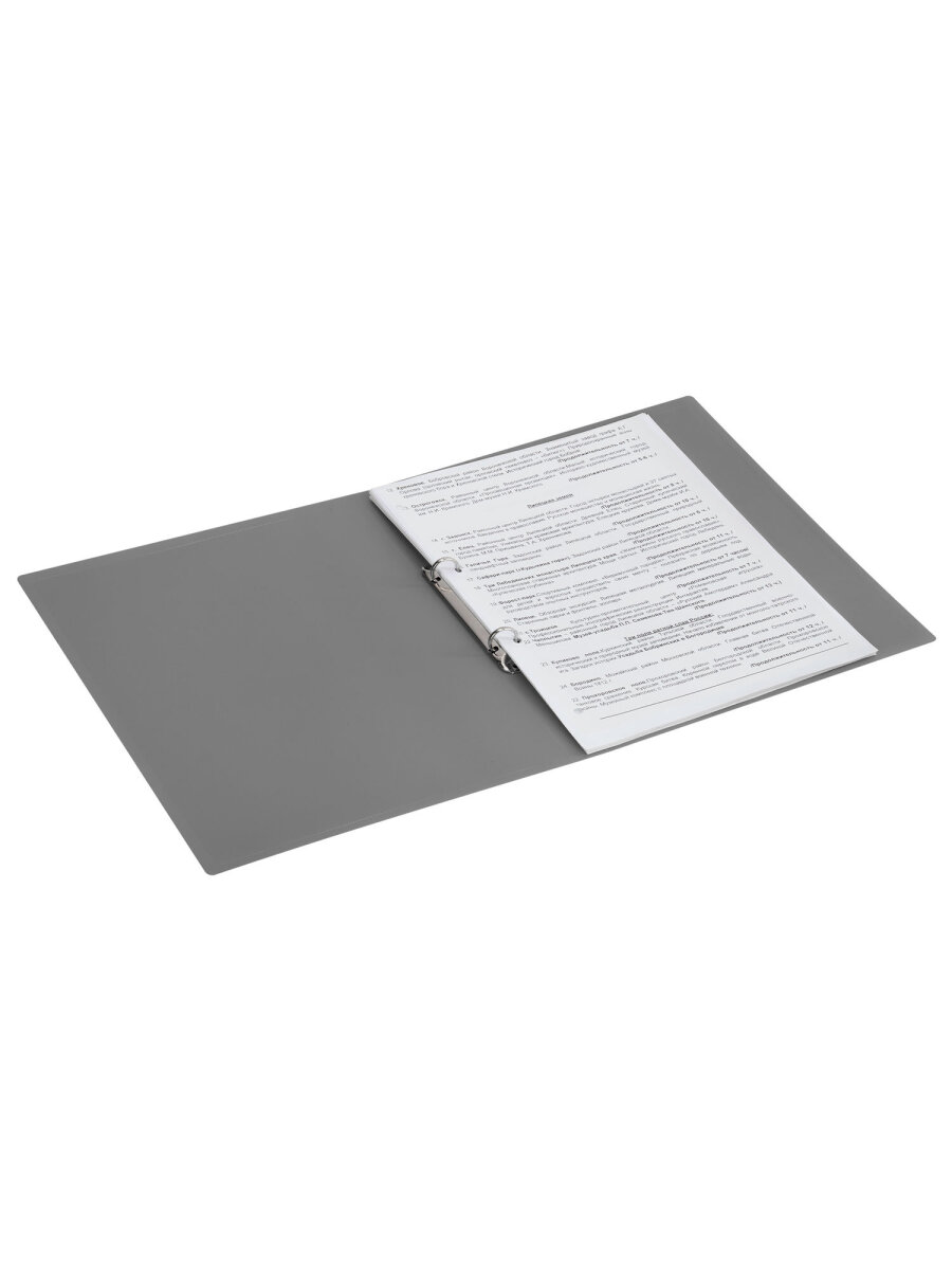 Папка на кольцах Brauberg канцелярская офисная А4 - фото 7