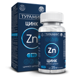 БАД Турамин Цинк «Turamin Zinc» капсулы массой 0,25г №90