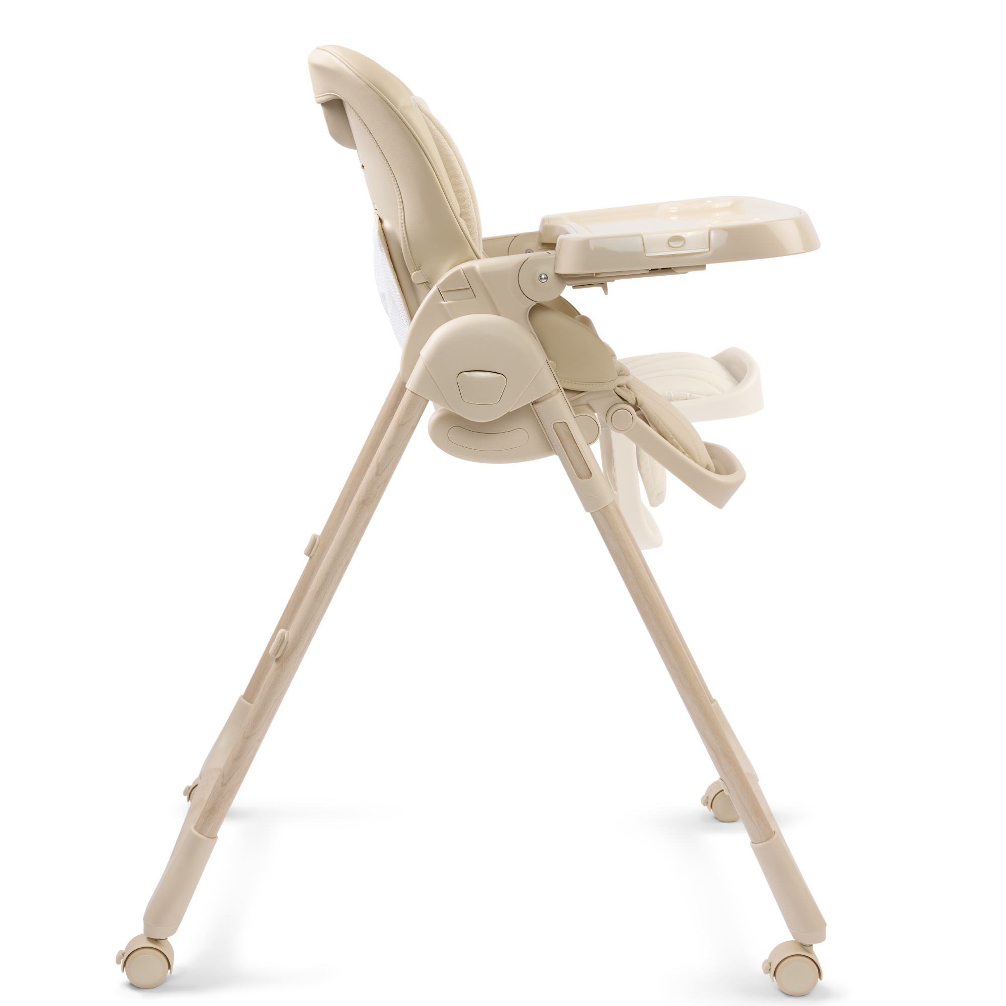 Стульчик для кормления Happy Baby WILLIAM LUX бежевый - фото 14