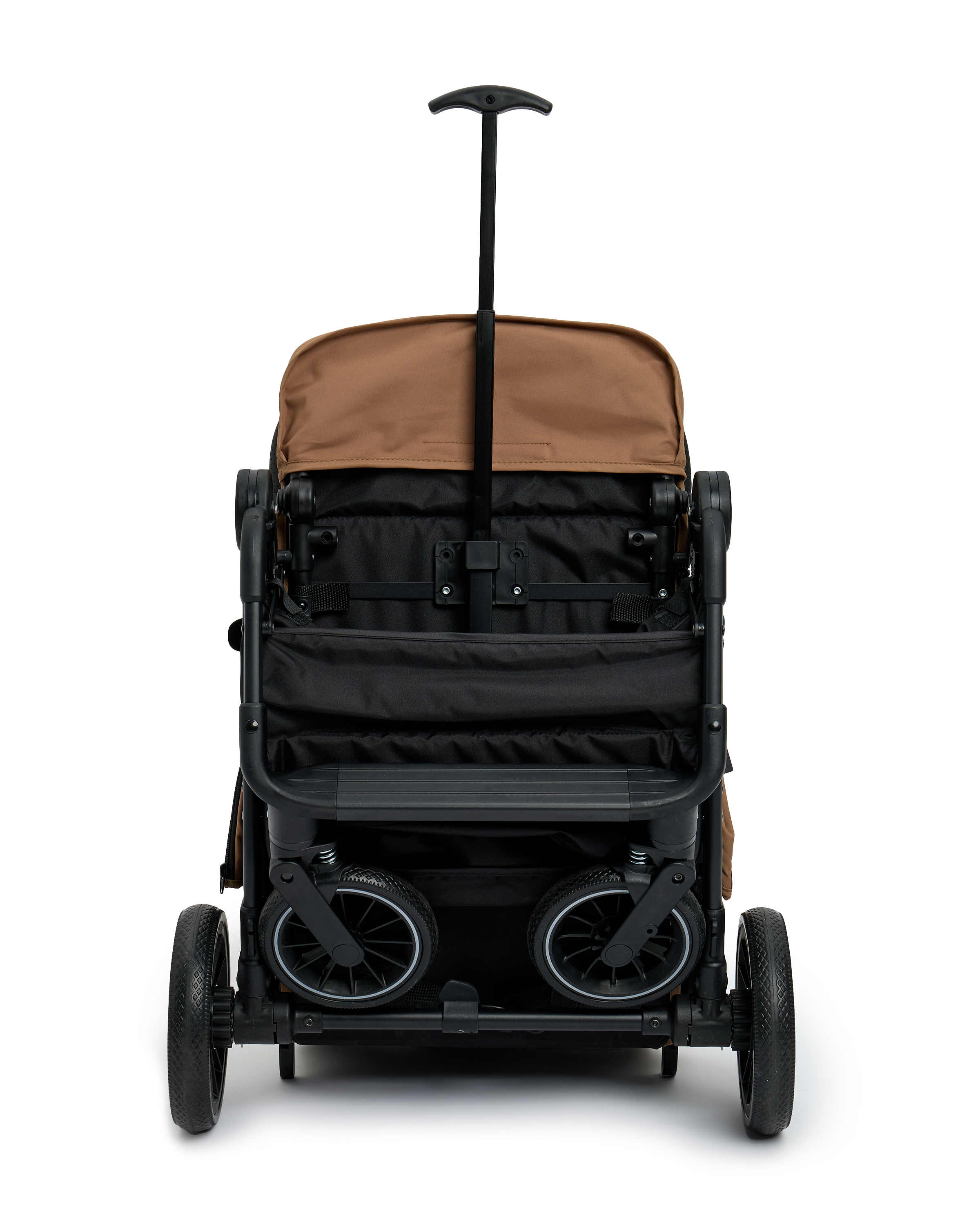 Коляска прогулочная BabyGo Roady Plus коричневый - фото 20