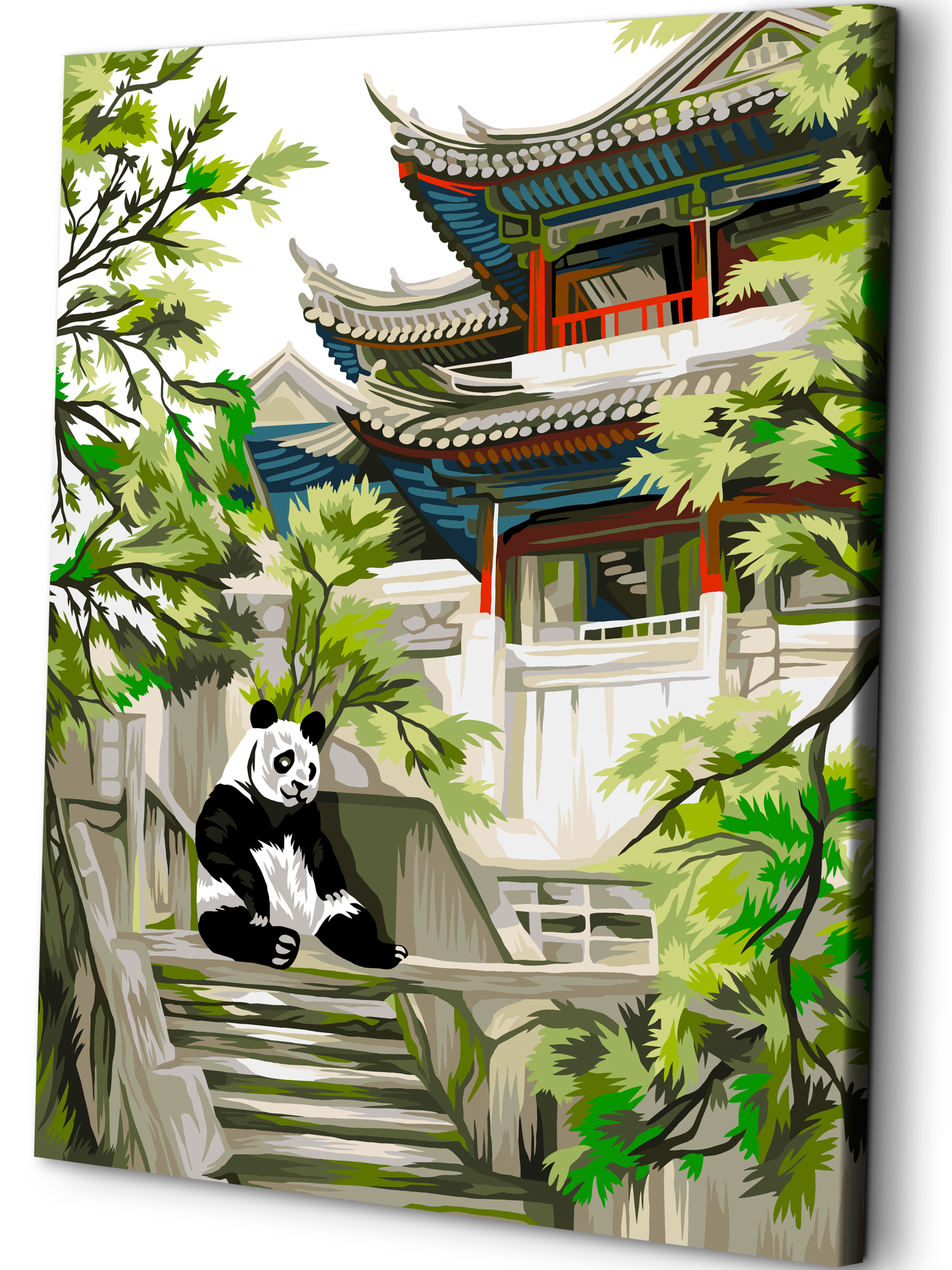 Картина по номерам Art sensation Китайский сад в ассортименте - фото 1