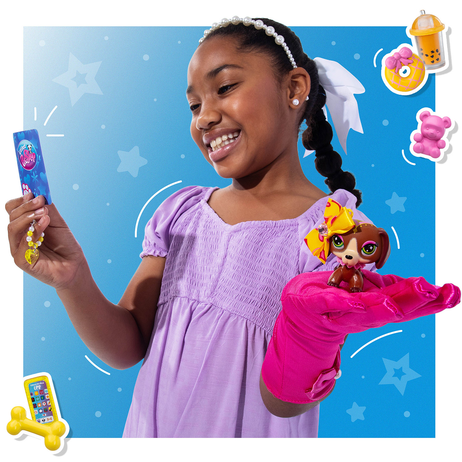 Игровой набор Littlest Pet Shop Такса - фото 6