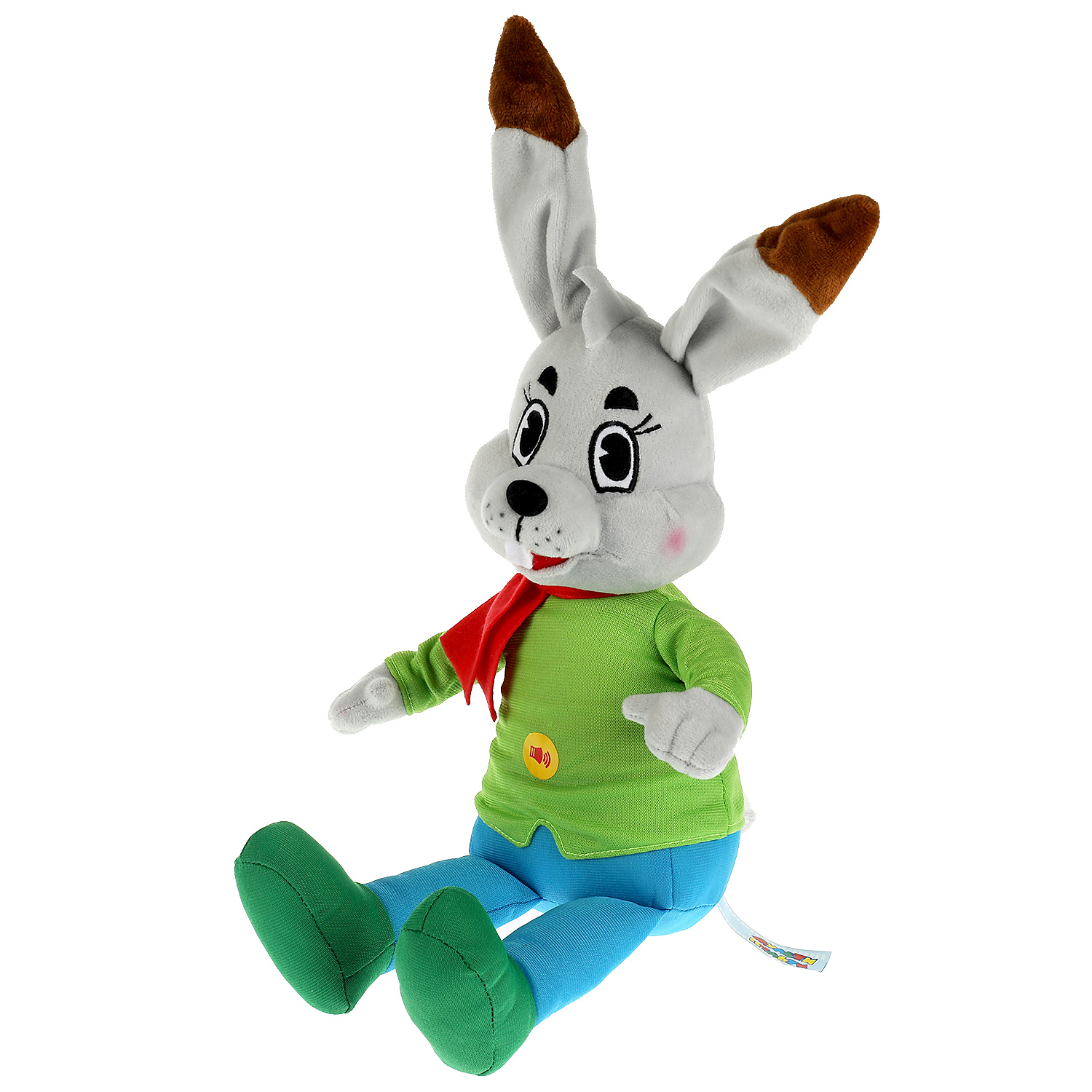 Мягкая игрушка Мульти Пульти зайка Сказочник Сутеев - фото 2