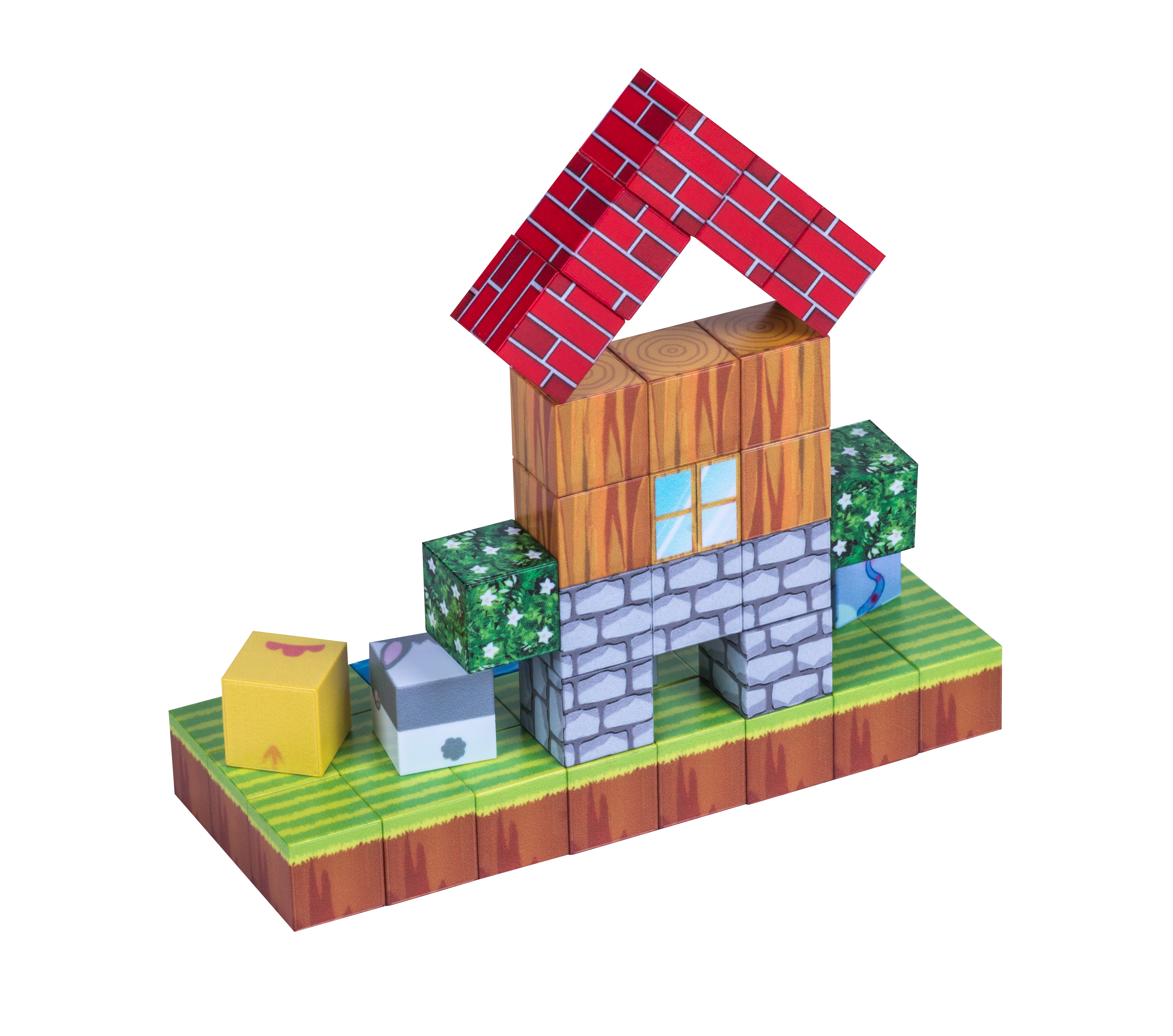 Конструктор Парк для животных магнитный 48 дет. - фото 2