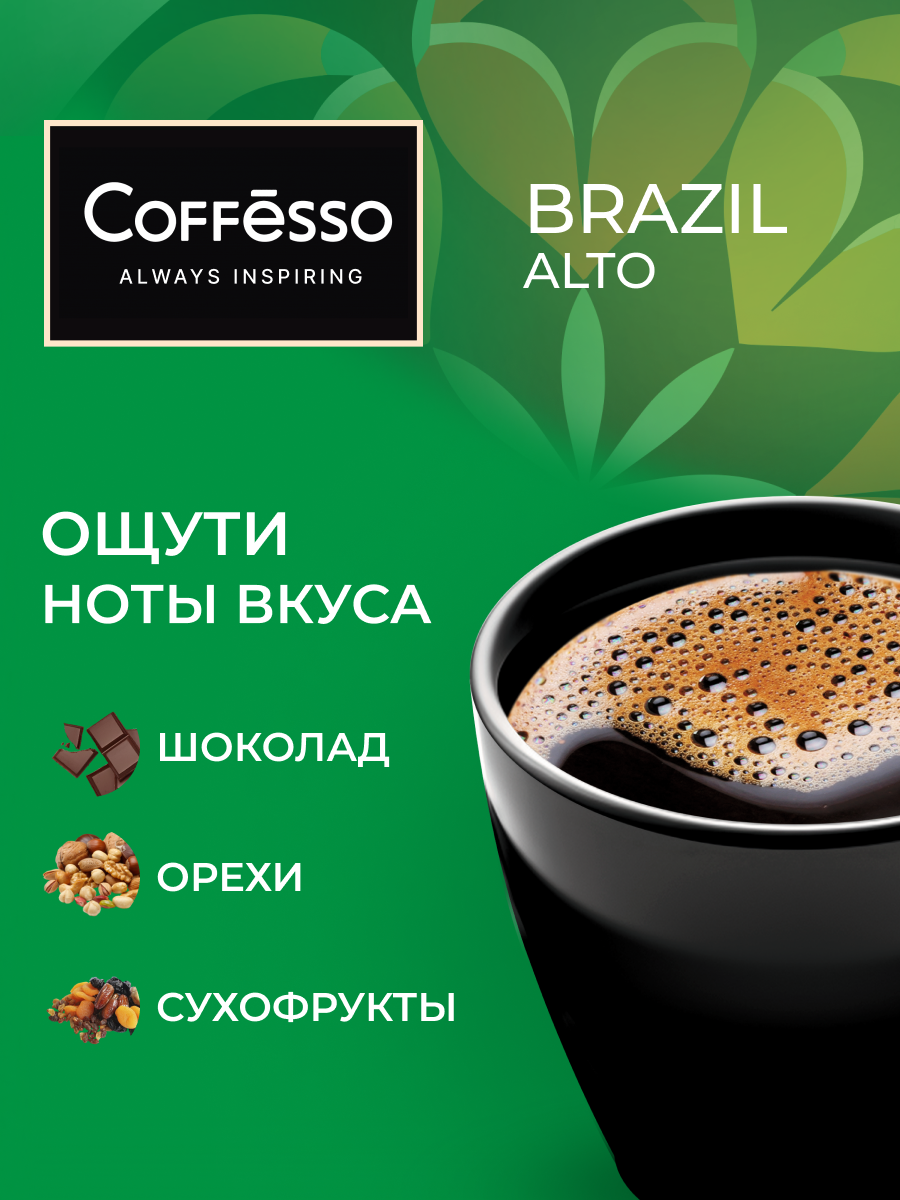 Кофе в дрип-пакетах Coffesso Brazil Alto - фото 5
