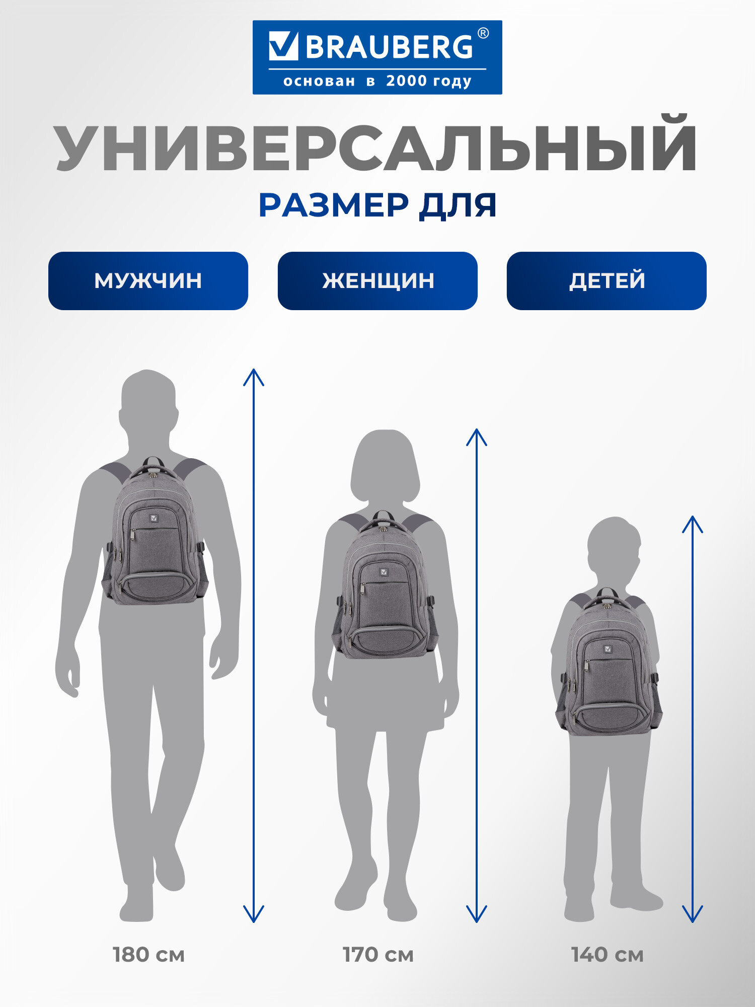 Рюкзак Brauberg - фото 7