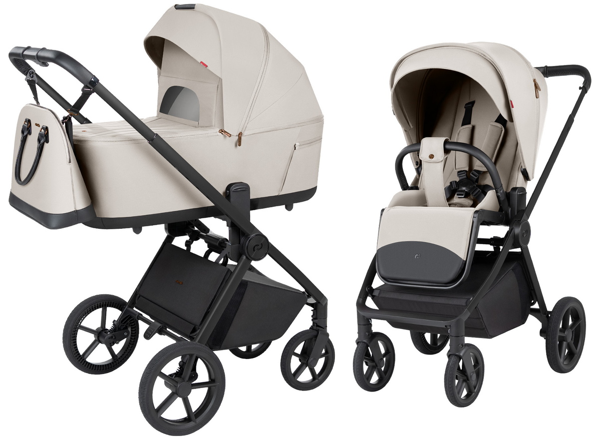 Коляска 2в1 Carrello Ultra F CRL-6557 бежевый - фото 1
