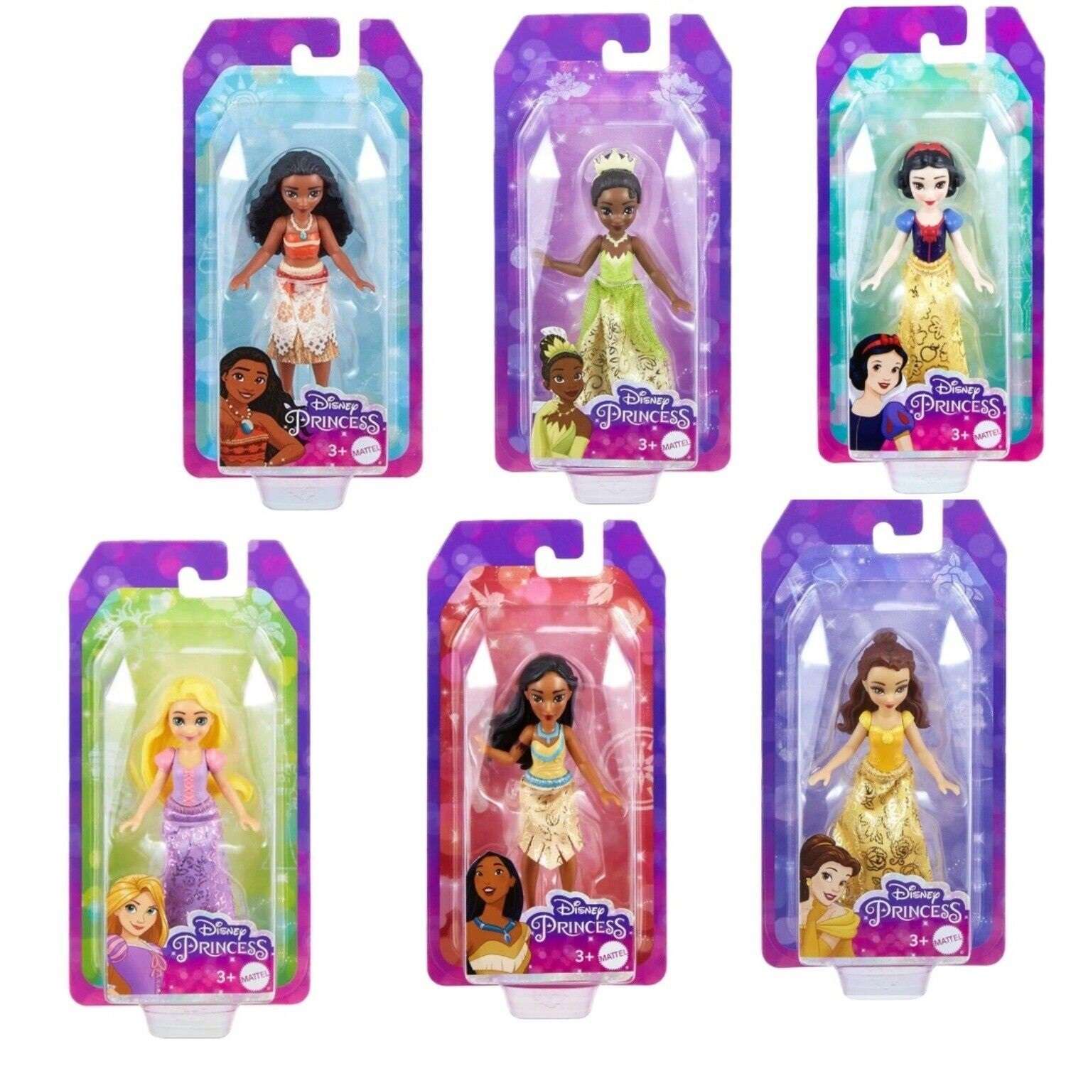 Кукла мини Disney Princess в ассортименте HLW69 - фото 2